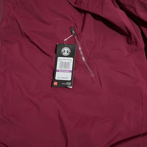 NEW Under Armour Men's Curry Life Long Range Bomber Top SZ XXL - Picture 4 of 8